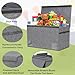 YOLOXO Toy Box Chest, Collapsible Sturdy Storage Bins with Lids, Extra Large Kids Toy Storage Organizer Boxes Bins Baskets for Kids, Boys, Girls, Nursery Room, Playroom, Closet (Linen Gray)