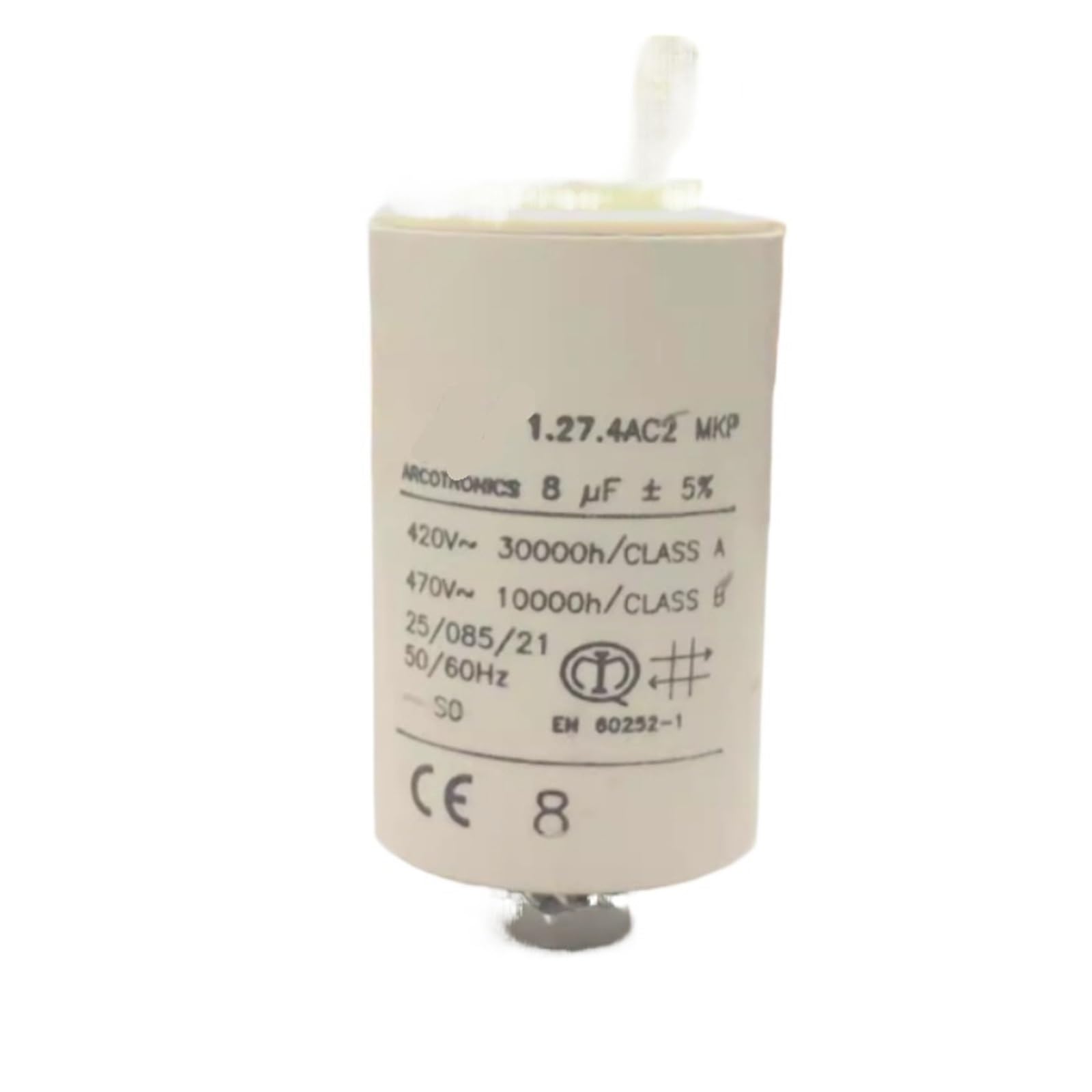 BALYDLUL 1pcs capacitor 420V 470V 1.27.4AC2 MKP 1.5UF 2UF 2.5UF 3UF 3.15UF 4UF 5UF 6UF 8UF(1.5UF)