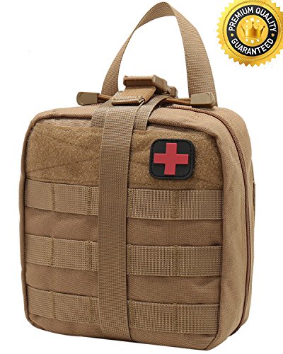 Carlebben Tactical MOLLE Rip Away EMT Medical First Aid IFAK Utility Pouch 1000D