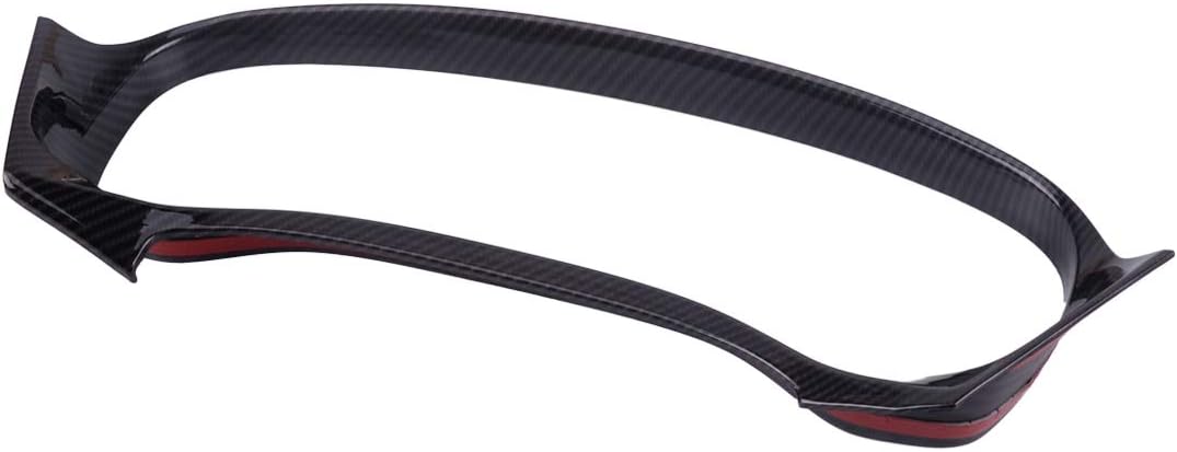 beler Carbon Fiber Texture Dashboard Cover Decor Frame Trim Fir for BMW X3 G01 2018