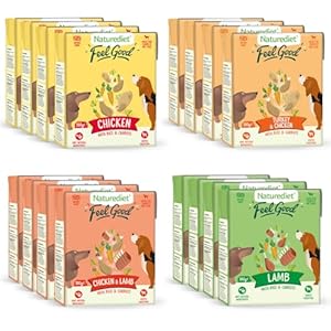 NATUREDIET Feel Good Selection Pack Complete Wet Food, 390g (Pack of 16) Packaging may vary