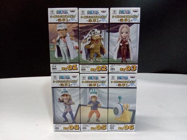 Amazon.co.jp: 未開封品 【全6種セット】ワンピース ワールド  