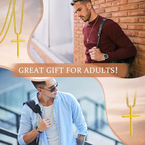 Bulk Stainless Steel Cross Necklace for Men Gifts Christian Gift Cross Necklace Pendant4