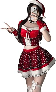 [Yolrky] クリスマス サンタコスプレ サンタクロース 衣装 トナカイ クリスマスツリー コスチューム 可愛い