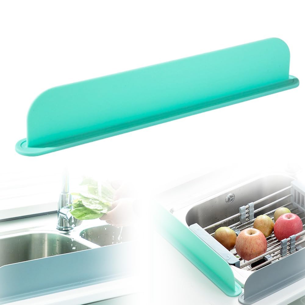 Pare-éclaboussures en silicone pour évier en matériau noble et panneau de protection durable