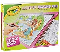 Algopix Similar Product 12 - Crayola Light Up Tracing Pad  PINK 