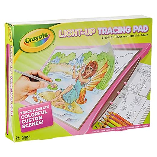 Crayola Light-Up Tracing Pad, Pink