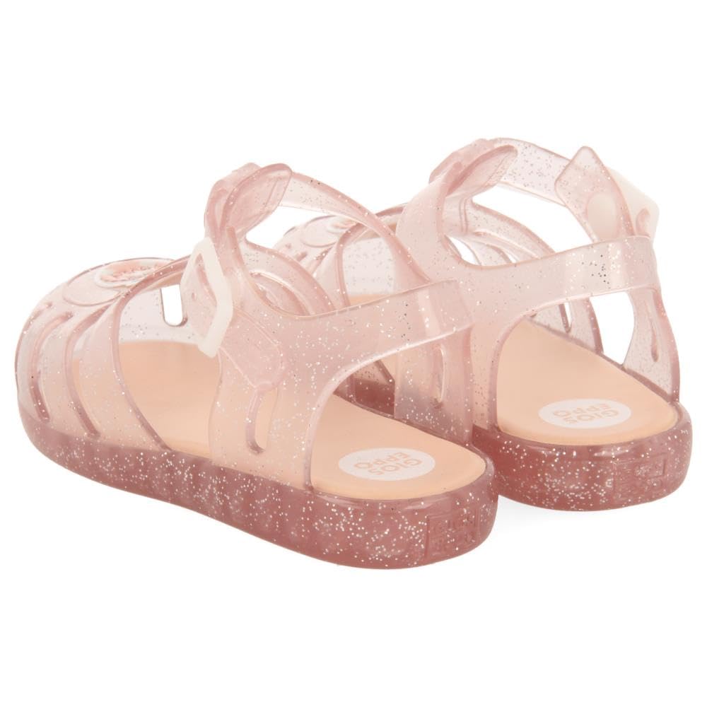 Sandali Rosa con Glitter E Patch di Orsetto per Bambino Newberg