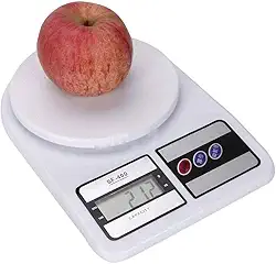 Balança Digital Cozinha Alta Precisão Escala 1g - 1g à 10Kg