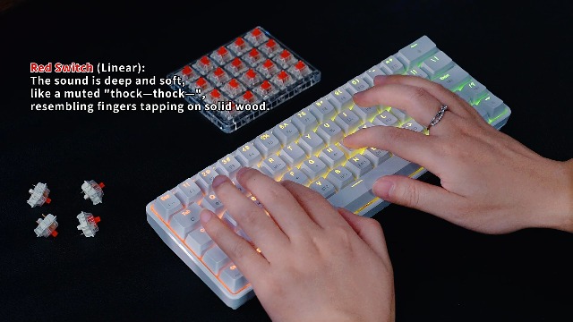 Amazon.com: DIERYA DK63 60% Wireless Mechanical Gaming Keyboard