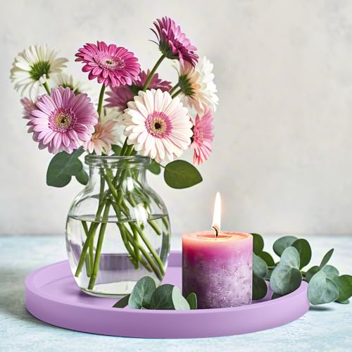 Plateau de salle de bain en silicone violet NiHome flexible - 3