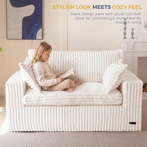 Save 66% on MAXYOYO 59" Bean Bag Sofa Couch - No Assembly