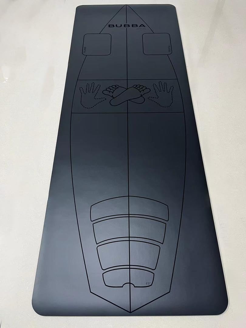 Surf Mat Training - Improve Pop Up technique - Surfboard - Yoga Mat - Premium - Non-slip - Eco-friendly