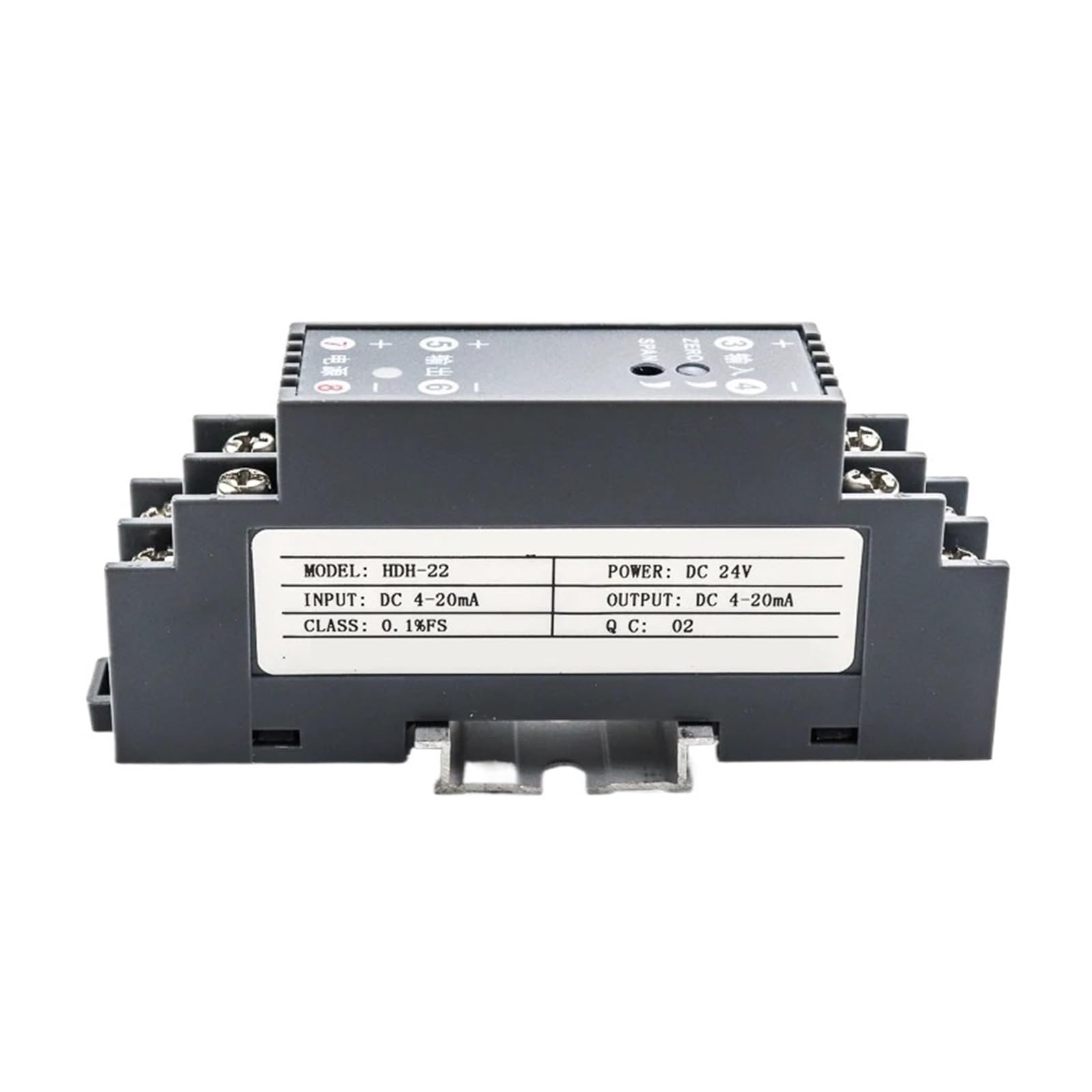 Convertisseur de signal isolateur 4-20 mA contre interférences capteur