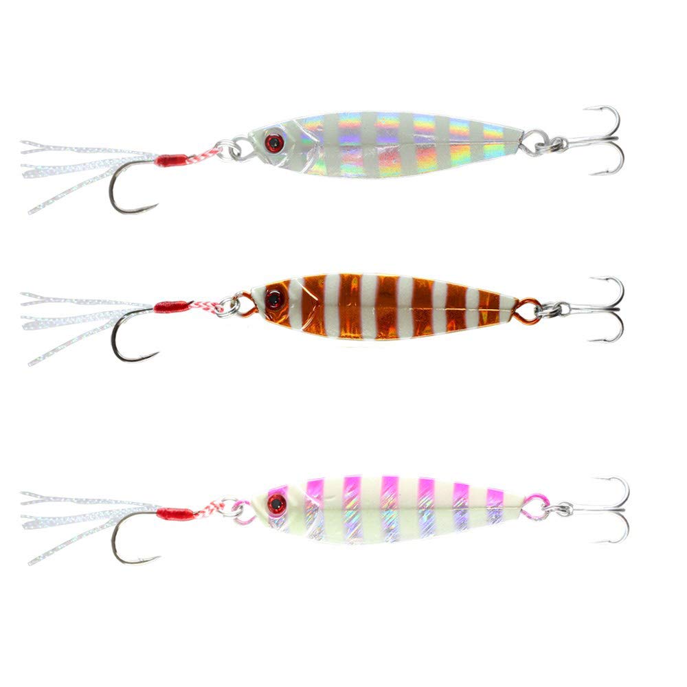 REMİXON FORTUNA SALTİ ROCKY SHORE ZEBRA GLOW JİG SETİ # 5 GR