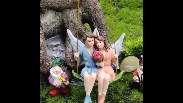Amazon.com: Gwindrise Mini Gnomes Set of 7 - Fairy Garden
