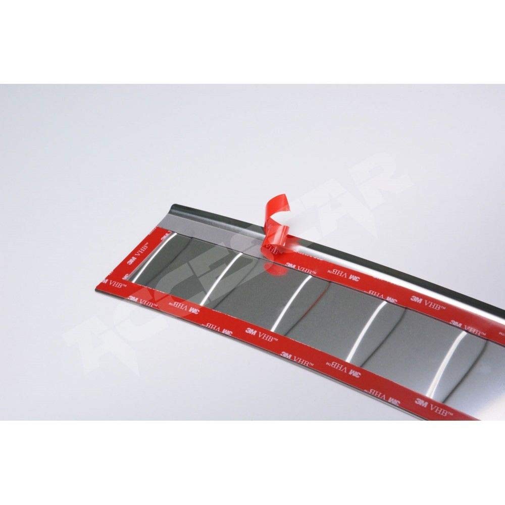 Paraurti Posteriore adatto per BMW X5 | F15 | 2013-2018 Acciaio Inox Cromato Protezione per Bordo Bagagliaio Carico