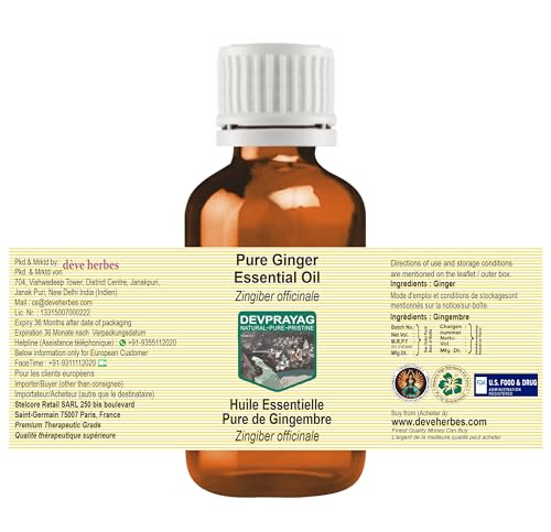 Aceite Esencial Puro de Gingergrass 10ml miniatura 2