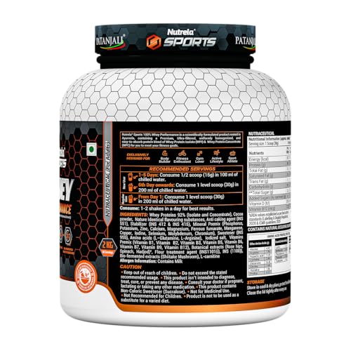 Image of Nutrela Sports Performance Combo - 2kg Whey Performance (Chocolate) & 100g Creatine Monohydrate