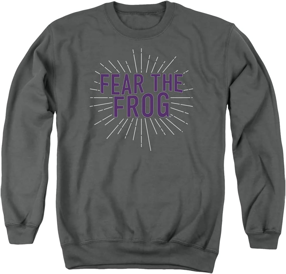 Texas Christian University Official Burst Unisex Adult Crewneck Sweatshirt