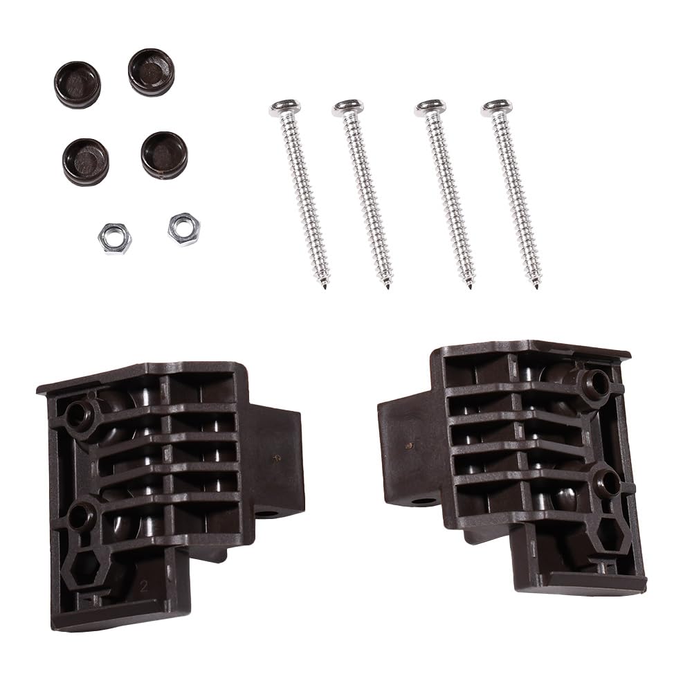 Braas Dachfenster Ersatzteile Fenstergriff Braun Kompatibel Mit Braas Atelier-Fenster Griffkonsolen-Set Af 86`/Ba