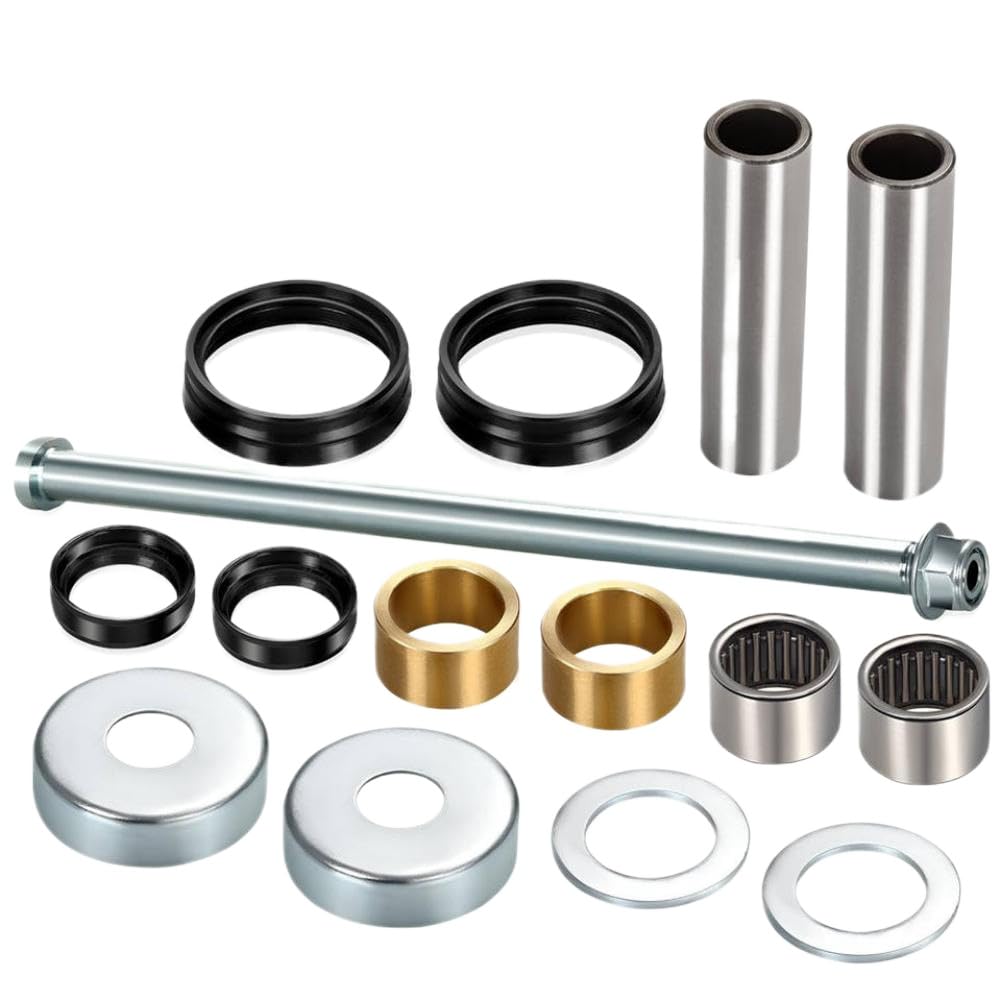 Kit cuscinetti forcellone e guarnizioni e albero perno compatibili con 700 700R 2006-2024