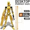 Patrocinado Patrocinado Estás viendo este anuncio basado en la relevancia del producto para tu búsqueda. Deja comentarios sobre el anuncio T13 Set de Figuras de Acción, Robot Dummy 13 Impreso en 3D Figura de Acción para Videos | Ensamblado Completo, Robot de Acción Multiarticulado con 10 Tipos de Armas para Stop Motion y Escenas de Acción 8
