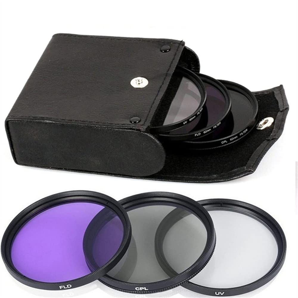 eWINNER Multi-Coated professional 3 in 1 Lens UV CPL FLD Filter Kit compatible with The Canon Nikon Sony Olympus Pentax Samsung Panasonic Kodak Fujifilm Digital Cameras Camcorders (67MM)