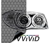 VViViD Extra-Wide Headlight Taillight Vinyl Tint Wrap 16 Inch x 60 Inch Roll (Hex+ Light Smoke)