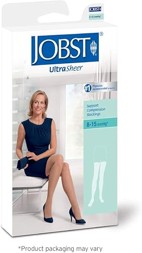 Miniatura 3 de Compresión alta y apacible para el muslo, 117222, M, sedoso beige, 1, 1