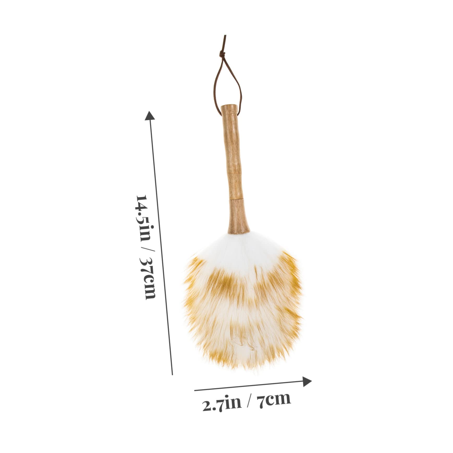 Toddmomy Guqin Cleaning Brush with Handle Washable Tool for Guzheng Dulcimer Pipa and Guitar Compact Musical Instrument Cleaner for and Dust Removal