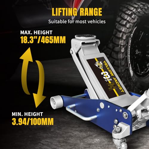 Yellow Jacket 3-Ton Aluminum Racing Jack