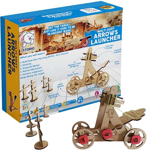 See full amazon price history chart for Storio Arrow Launcher STEM DIY Fun Toy for Kids 6 to 14, Best Birthday Gift Toy for Boys & Girls Age 6-8-10-12, Science Toy, Educational Based Activity Game, Made in India Storio Arrow Launcher STEM DIY Fun Toy for Kids 6 to 14, Best Birthday Gift Toy for Boys & Girls Age 6-8-10-12, Science Toy, Educational Based Activity Game, Made in India (B0CB955VF8) Amazon Price History, Amazon Price Tracker