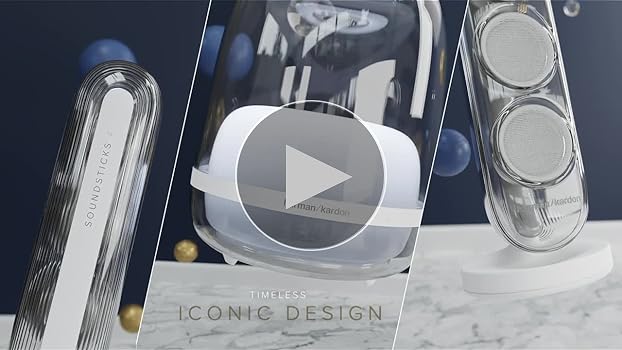 Harman Kardon SoundSticks 4 - Iconic Bluetooth Speaker System