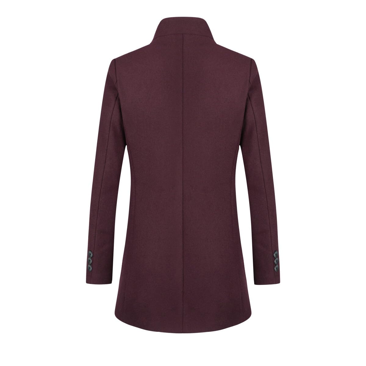 Allthemen Cappotto Invernale da Uomo Trenchcoat Lungo in Lana Caldo Coat Sottile Outerwear a Vento