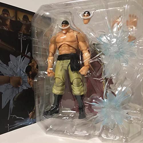 Nrgdwxz Anime Figure,One Piece Four Emperors White Beard Daddy Edward Newgate Action Anime Figure Desktop Decoration Doll Birthday Present Best Gifts For Adult #TOP4
