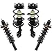 Shock Strut Spring Assembly Front Rear Kit Set of 4 for Caliber Compass Patriot