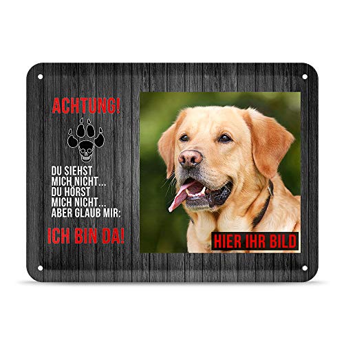 Faszinierend Hundeschild Mit Eigenem Hund Ebenbild