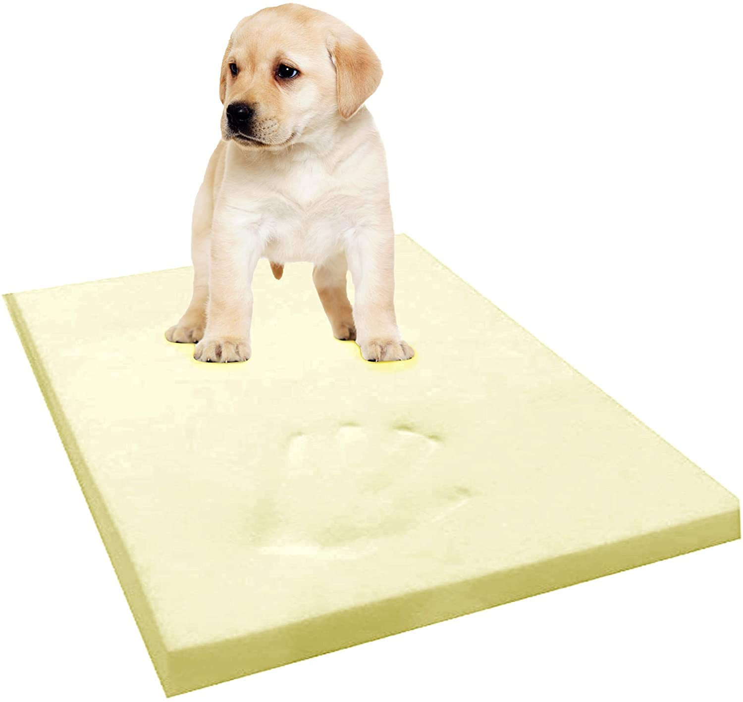 GAX Sports Memory Foam Dog Bed 100% Visco Elastic Cool Gel Mattress Off-Cut Anti-Microbial Cushions Certified Foam Supportive, Pressure Relief Temperature Sensitive & Pain Relief (75 x 27 x 2)