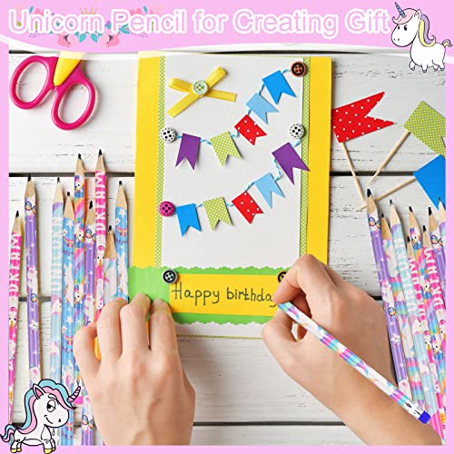 Lápices de grafito HB eraser unicornio x36 miniatura 5