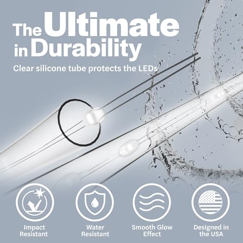 image for Brightz WheelBrightz 2-Pack Bike Wheel Lights, White - LED Bike Lights