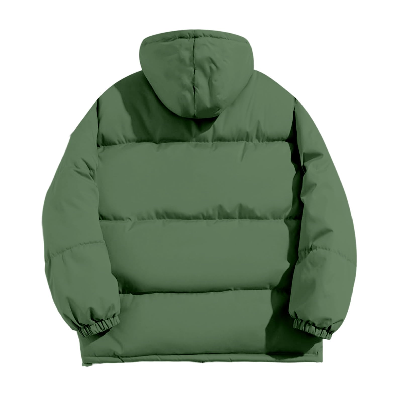 Generisch Herren Baumwolle Winterjacke Winter Warm Daunenjacke Fashion Einfarbige Winterparka Freizeit Bequeme Casual Thermo Mantel Lässige Jacket Weich Herrenjacke M-5XL