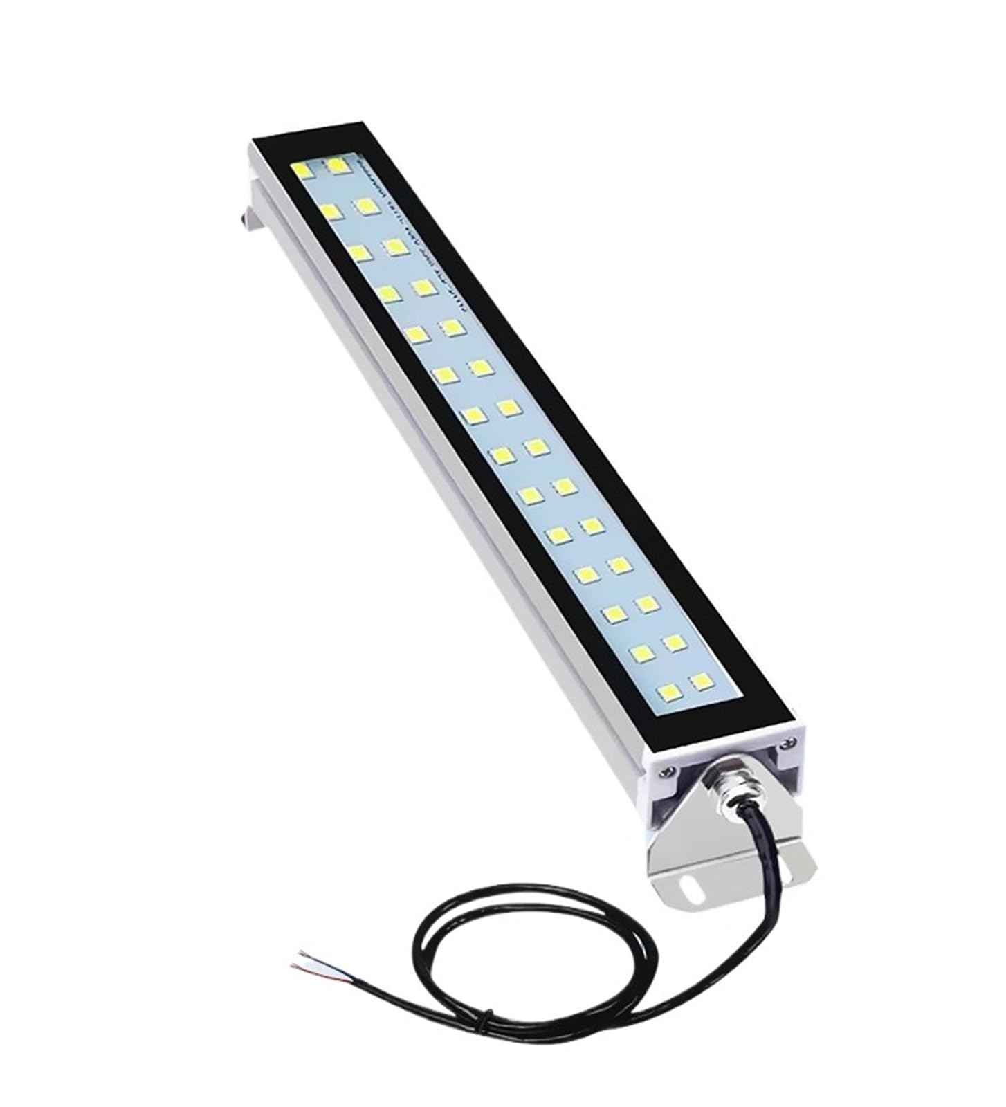 Luz de trabajo LED for máquina herramienta, 24 V, 220 V, tira metálica, luz magnética(24v length 800 mm)