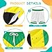 Aflyko Patriot Kid Board Shorts Jamaica Flag Boys Girls Beach Swimwear Quick Dry Swimming Shorts All Day Shorts Relax Fit Hawaii Shorts 3.9
