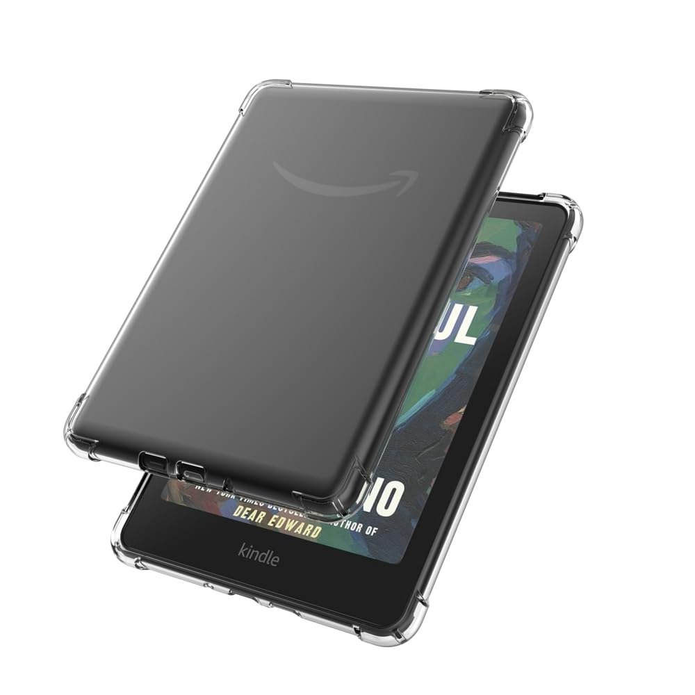 Custodia flessibile trasparente per tablet Amazon Kindle Fire HD7 HD8 HD10, custodia ultra sottile in morbido TPU trasparente per Amazon Kindle Paperwhite Oasis (per Kindle Paperwhite 12th 7"