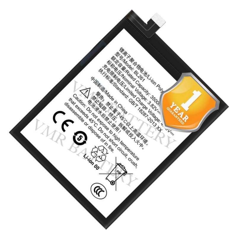 Image of Original BL261 Battery Compatible for Lenovo Vibe K5 Note (2016) (A7020a48, K52e78, A7020a40) - (3500mAh) - 1 Year Warranty - (Not Compatible for Lenovo K5 Note (2018)