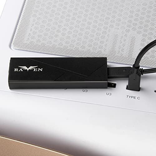 Caja externa SilverStone RVS03 USB-C 3.2 Gen2 para SSD M.2 miniatura 5