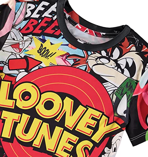 Looney Tunes Boys 4-20 Short Sleeve Classic All Over Print Graphic T-Shirt3