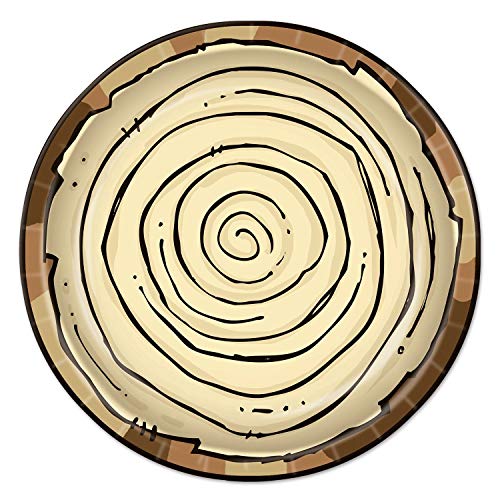 Beistle Woodland Friends 9" Plates (8)
