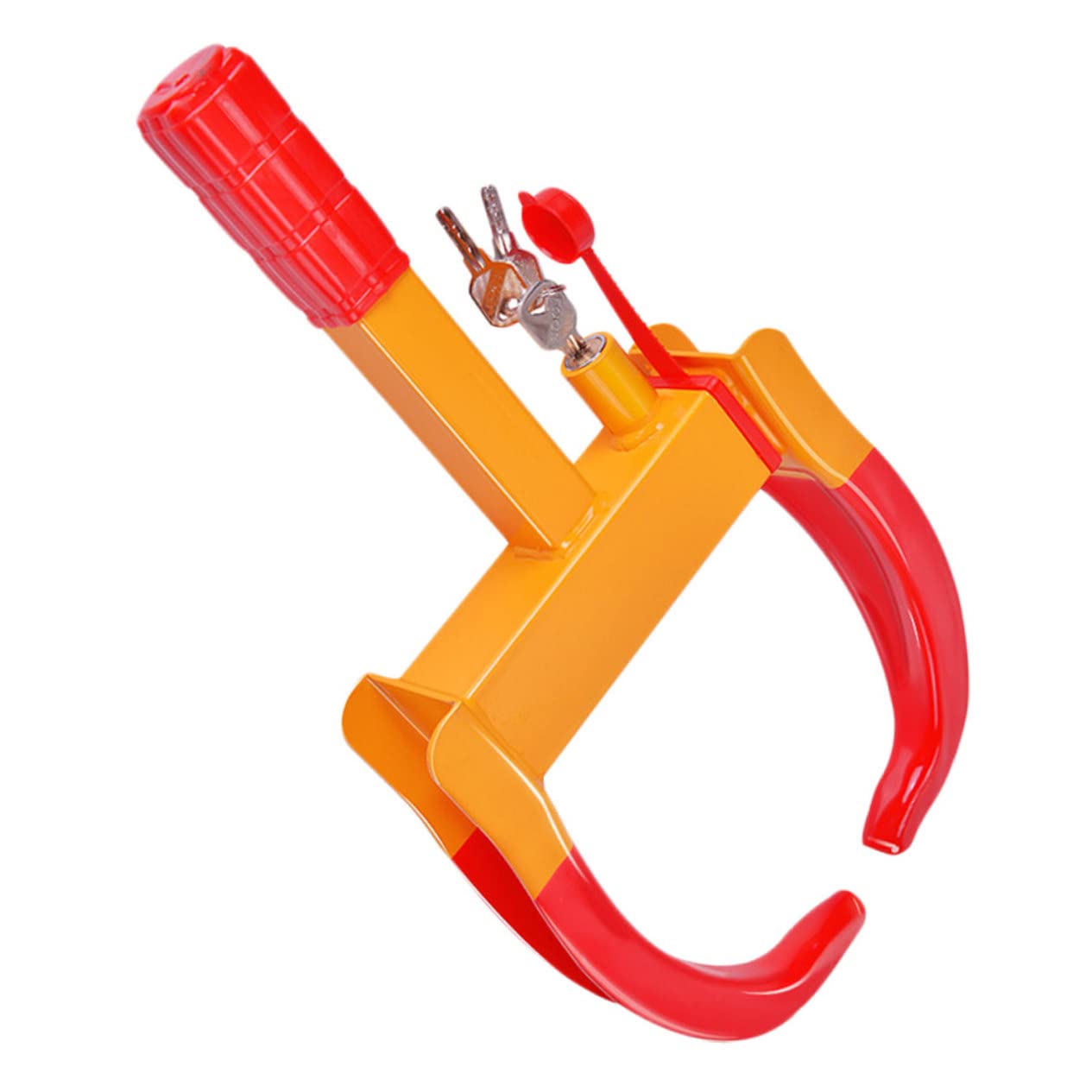 Luxshiny Car Wheel Chock Lock Theft Clip for Tires Vise Type Design High Strength Security Enhanced Protection for Vehicles